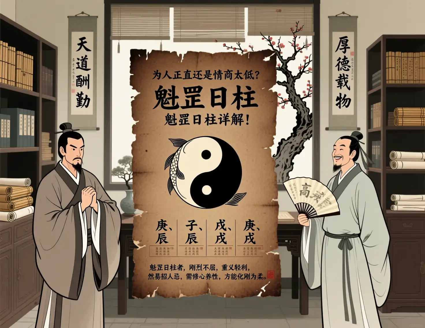 為人正直還是情商太低？魁罡日柱詳解！