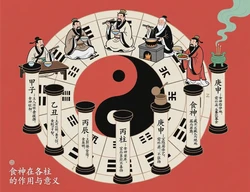 食神在各柱的作用和意義