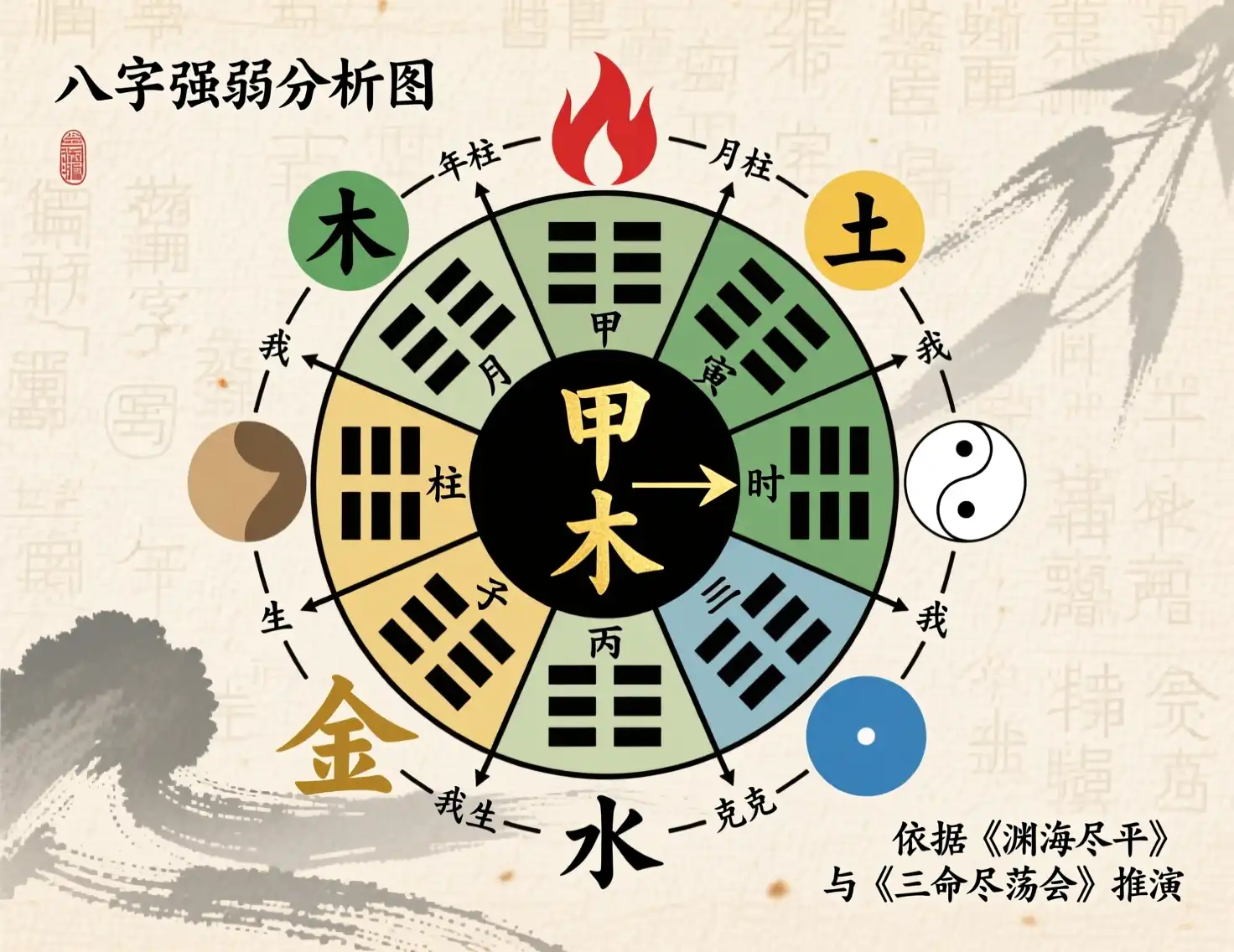 八字強弱線上查詢